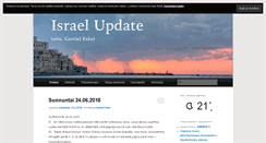Desktop Screenshot of israelupdate.achlak.net